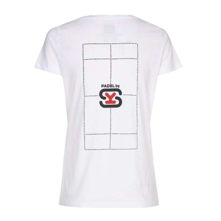  (CN T-shirt-White) - Tennisservice Schilde